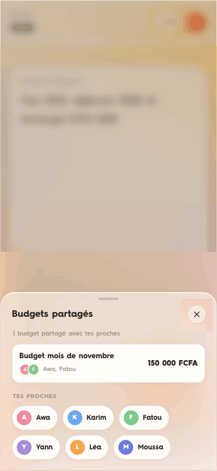 SPID Budget — budgets partagés avec tes proches